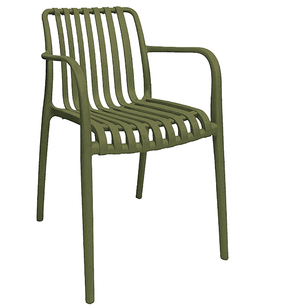 Sedia Nives - 56 x 42 x 81 cm - PP - verde - Verdelook Sedia Nives - 56 x 42 x 81 cm - PP - verde - Verdelook