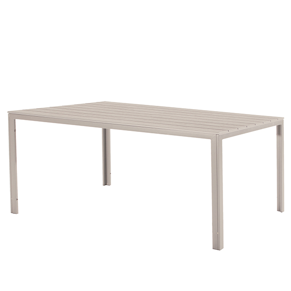 Tavolo Tenerife - rettangolare - 156 x 75 x 74 cm - beige - Verdelook