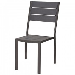 Sedia Tenerife - 62 x 45 x 88 cm - grigio - Verdelook