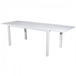 Tavolo Sardegna - rettangolare - 160 x 100 x 74 cm - bianco - Verdelook