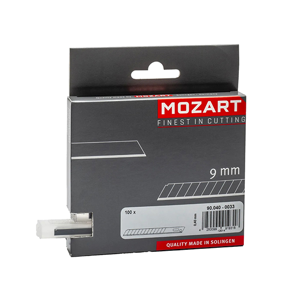Lama a spezzare - 9 mm - Mozart - conf. 10 pezzi