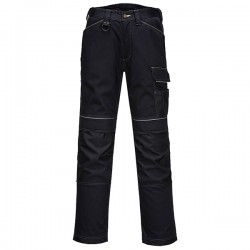 Pantaloni da lavoro PW358 - foderati - tg 52 - nero - Portwest