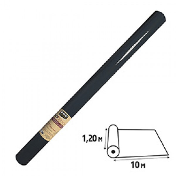 Tovaglia idrorepellente - in rotolo - 1,2 x 10 m - spunbond - nero - Pro Nappe