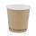 Bicchiere caffè - carta - 100 ml - avana - Signor Bio - conf. 50 pezzi