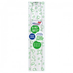 Bicchiere - trasparente - rPET - 300 ml - Dopla - conf. 50 pezzi