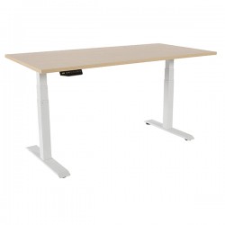 Scrivanie motorizzate - 160 x 80 x 116 cm  - faggio - Rocada