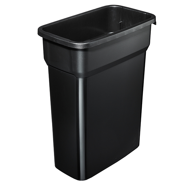 Cestino SELECTO raccolta differenziata - TUV - 29 x 49 x 61 cm - 55 L - nero - Rotho Cestino SELECTO raccolta differenziata - TUV - 29 x 49 x 61 cm - 55 L - nero - Rotho