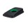 Coperchio per cestino SELECTO - con foro - nero/verde - Rotho
