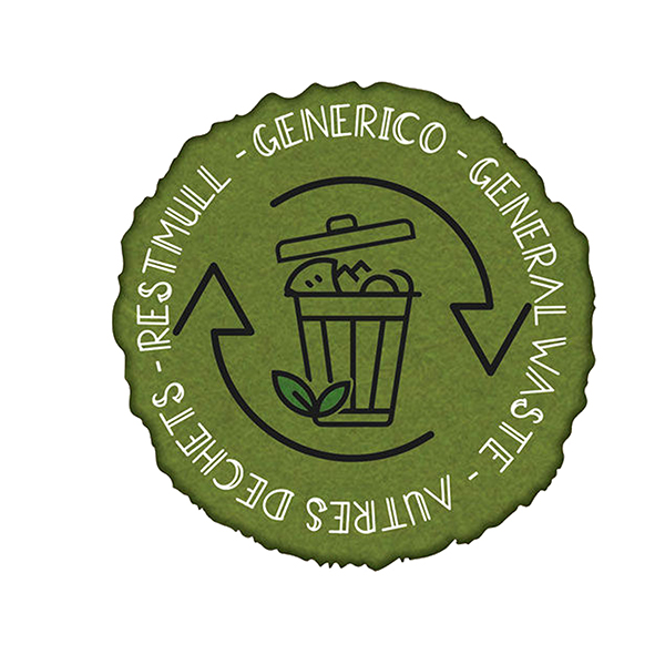 Etichetta in vinile raccolta differenziata Stik - generico - autoadesiva - 10,5 x 10,5 cm - PVC - verde - Medial International Etichetta in vinile raccolta differenziata Stik - generico - autoadesiva - 10,5 x 10,5 cm - PVC - verde - Medial International