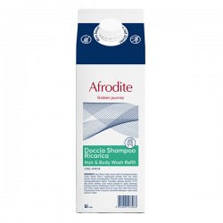 Ricarica doccia shampoo 2 in 1 - carton box 1 L - afrodite - Beauty Escape