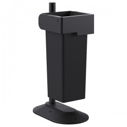 Portarifiuti MODULA - da terra - con contenitore - 35,5 x 60 x 97,5 cm - 53 L - antracite - Stilcasa
