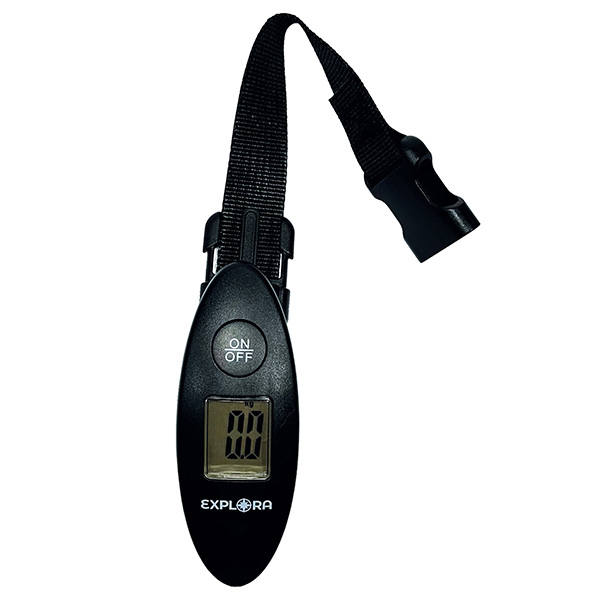 Bilancia pesa valigie Explora - 3,6 x 10 cm - nero - Lebez Bilancia pesa valigie Explora - 3,6 x 10 cm - nero - Lebez
