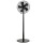 Ventilatore da terra TOTAL BLACK REMOTE - con piantana -  45 W - pala diametro 40 cm - nero - G3 Ferrari