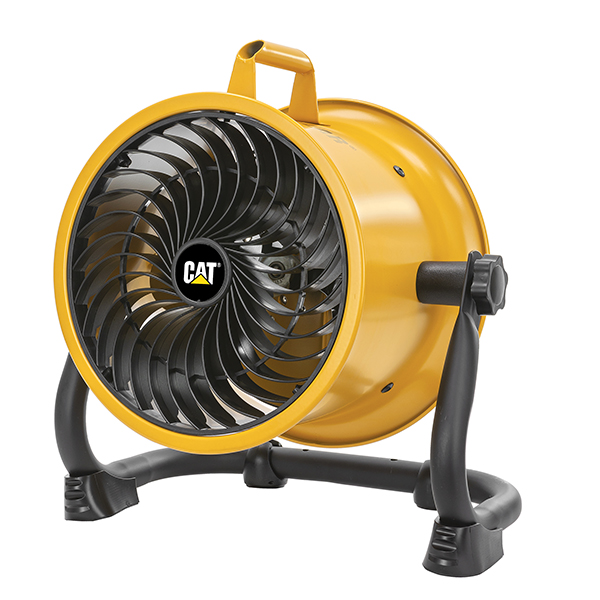 Ventilatore INDUSTRIALI CAT HVD-9AC - da terra e a parete - 60 W - diametro 23 cm - 37 x 22 x 40 cm - giallo/nero - CFG Ventilatore INDUSTRIALI CAT HVD-9AC - da terra e a parete - 60 W - diametro 23 cm - 37 x 22 x 40 cm - giallo/nero - CFG