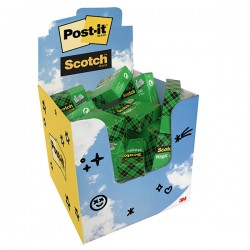 Nastro adesivo - 19 mm x 33 m - neutro - Scotch®Magic® - expo 32 pezzi