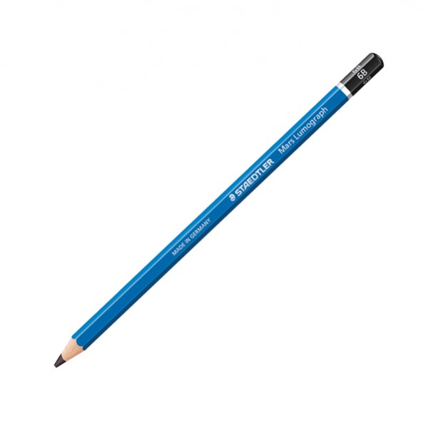 Matita di grafite Mars Lumograph 100 - gradazione 6B - Staedtler Matita di grafite Mars Lumograph 100 - gradazione 6B - Staedtler