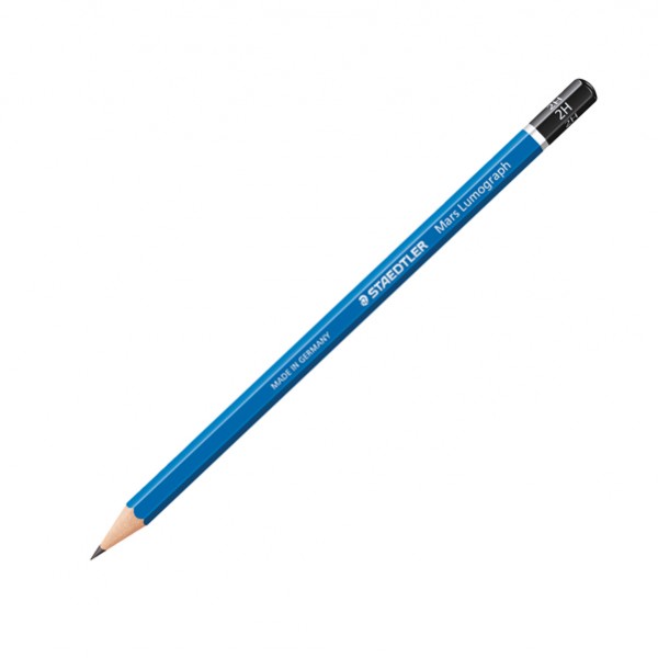 Matita di grafite Mars Lumograph 100 - gradazione 2H - Staedtler Matita di grafite Mars Lumograph 100 - gradazione 2H - Staedtler