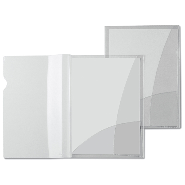 Cartella con doppia tasca Capri 69/2 - A4 - PVC - trasparente liscio - Sei Rota - conf. 5 pezzi Cartella con doppia tasca Capri 69/2 - A4 - PVC - trasparente liscio - Sei Rota - conf. 5 pezzi