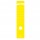 Copridorso CDR C - carta autoadesiva - 7 x 34,5 cm - giallo - Sei Rota - conf. 10 pezzi