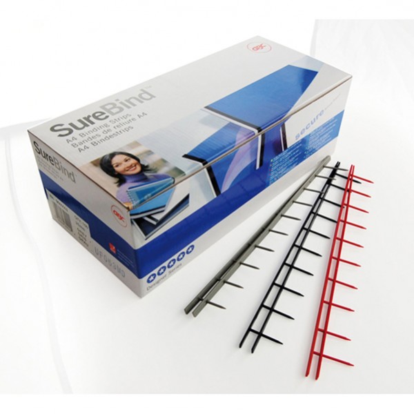 Pettini Surebind - 10 denti - 50 mm - blu - GBC - conf. 100 pezzi Pettini Surebind - 10 denti - 50 mm - blu - GBC - conf. 100 pezzi