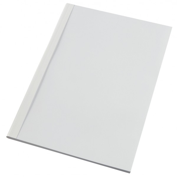 Cartelline termiche Optimal - 6 mm - bianco - GBC - conf. 100 pezzi Cartelline termiche Optimal - 6 mm - bianco - GBC - conf. 100 pezzi
