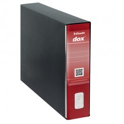 Registratore Dox 10 - dorso 8 cm - 46 x 31,5 cm - rosso - Esselte Dox