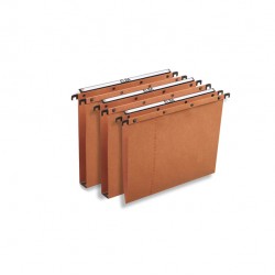 Cartella sospesa - cassetto Ultimate - interasse 33 cm - fondo V - 31,6x25 cm - arancio - Elba
