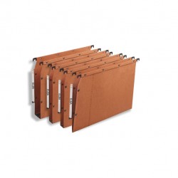 Cartella sospesa - armadio Ultimate - interasse 33 cm - fondo V - 32,5x27,5 cm - avana - Elba