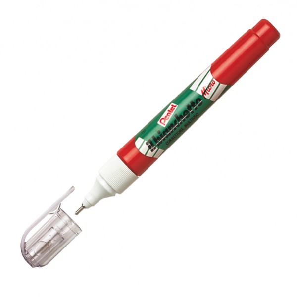 Correttore liquido Il Bianchetto - 7 ml - punta extrafine - Pentel Correttore liquido Il Bianchetto - 7 ml - punta extrafine - Pentel