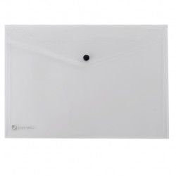 Busta con bottone Pull - A4 - PP - trasparente - King Mec