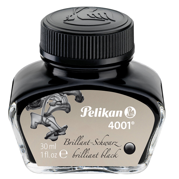 Inchiostro stilografico 4001 - 30 ml - nero - Pelikan Inchiostro stilografico 4001 - 30 ml - nero - Pelikan