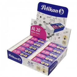 Gomma AL20 - bianca per matita - Pelikan - conf. 20 pezzi