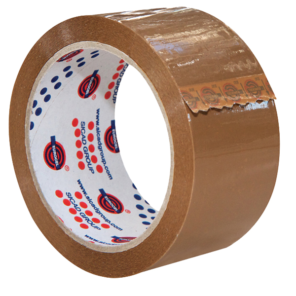 Nastro adesivo 330 - 5 cm x 66 m - PVC - avana - Eurocel Nastro adesivo 330 - 5 cm x 66 m - PVC - avana - Eurocel