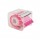 Nastro adesivo con dispenser Memograph - 50 mm x 10 m - PVC - rosa - Eurocel