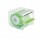 Nastro adesivo con dispenser Memograph - 50 mm x 10 m - PVC - verde - Eurocel