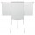 Lavagna portablocco Classic con cavalletto - 100 x 68,5 cm - bracci estensibili - bianco - Nobo