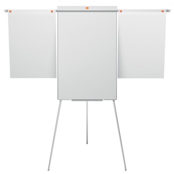 Lavagna portablocco Classic con cavalletto - 100 x 68,5 cm - bracci estensibili - bianco - Nobo Lavagna portablocco Classic con cavalletto - 100 x 68,5 cm - bracci estensibili - bianco - Nobo