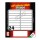 Etichette adesive - in carta - permanenti - 56 x 10 mm - 24 et/fg - 10 fogli - bianco - Markin
