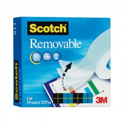 Nastro adesivo Magic 811 - 19 mm x 33 m - acrilico - trasparente - Scotch