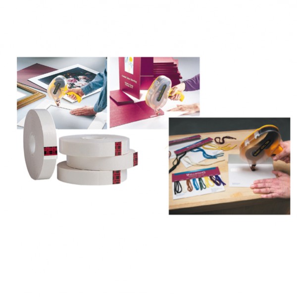 Nastro biadesivo per dispenser ATG - senza supporto - 19 mm x 33 m - trasparente - Scotch Nastro biadesivo per dispenser ATG - senza supporto - 19 mm x 33 m - trasparente - Scotch