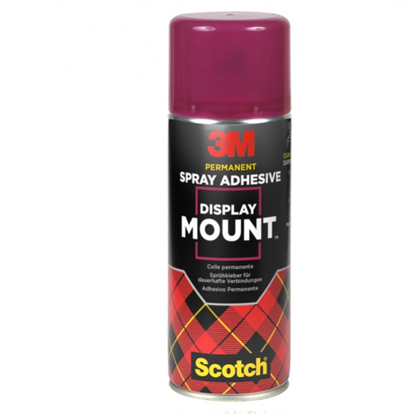 Adesivo Spray Display Mount - 400 ml - trasparente - 3M Adesivo Spray Display Mount - 400 ml - trasparente - 3M