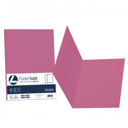Cartellina semplice Luce - 200 gr - A4 - ciclamino - cartoncino bristol - Favini - conf. 50 pezzi