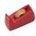 Dispenser da tavolo - per nastri adesivi 33 m - rosso - Lebez