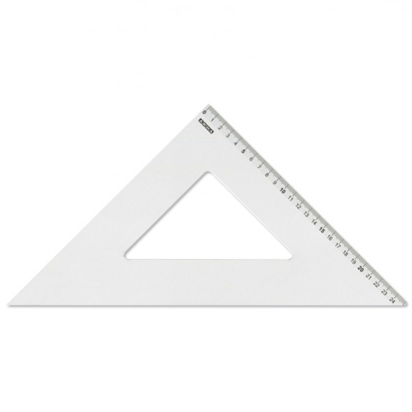 Squadra linea Profil - alluminio - 45gradi - 35cm - Arda Squadra linea Profil - alluminio - 45gradi - 35cm - Arda