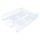 Vaschetta portacorrispondenza TR25310 - 26 x 34 x 6 cm - cristallo - Arda