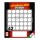 Etichette adesive tonde - in carta - permanenti - diametro 18 mm - 42 et/fg - 10 fogli - bianco - Markin