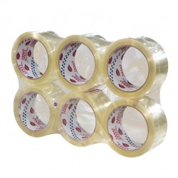 Nastro adesivo PP36NN - 5 cm x 66 m - trasparente - Eurocel