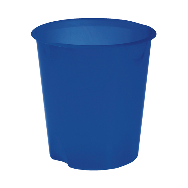 Cestino gettacarte E020 Modula - altezza 32,5 cm - diametro 31 cm - 16,5 L - blu - Fellowes Cestino gettacarte E020 Modula - altezza 32,5 cm - diametro 31 cm - 16,5 L - blu - Fellowes