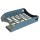 Vaschetta portacorrispondenza forata E040 - 26 x 34,5 x 6,5 cm - blu navy - Fellowes