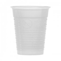 Bicchieri - monouso - 200 cc - bianco - Dopla - conf. 100 pezzi
